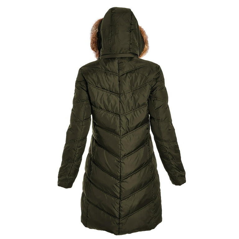 Michael kors shop hooded down coat