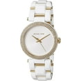 thumbnail image 1 of Michael Kors Womens Delray White Watch MK4315, 1 of 4