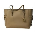 thumbnail image 1 of Michael Kors Womens Gilly Large Jet Set Drawstring Top Zip Tote 35S1G2GT7L-222 (Camel), 1 of 4