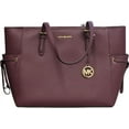 thumbnail image 1 of Michael Kors Womens Gilly Large Jet Set Drawstring Top Zip Tote 35S1G2GT7L-brdx (Bordeaux), 1 of 4