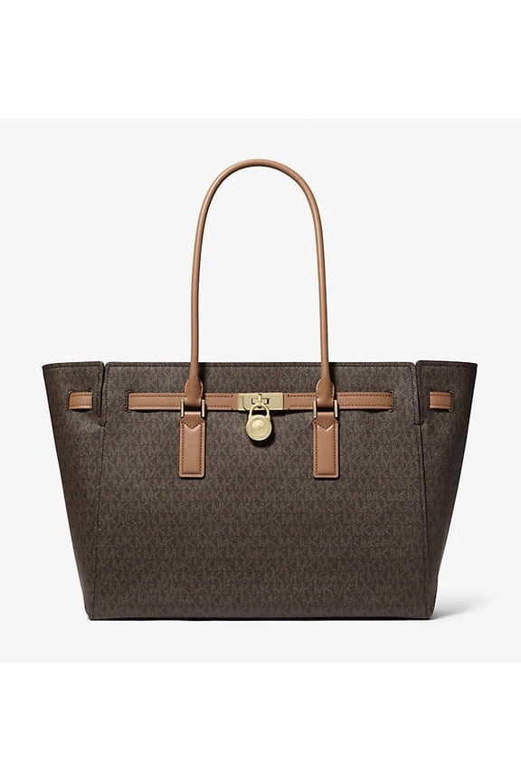 Womens Hamilton Moderne Large Signature Logo Tote Bag