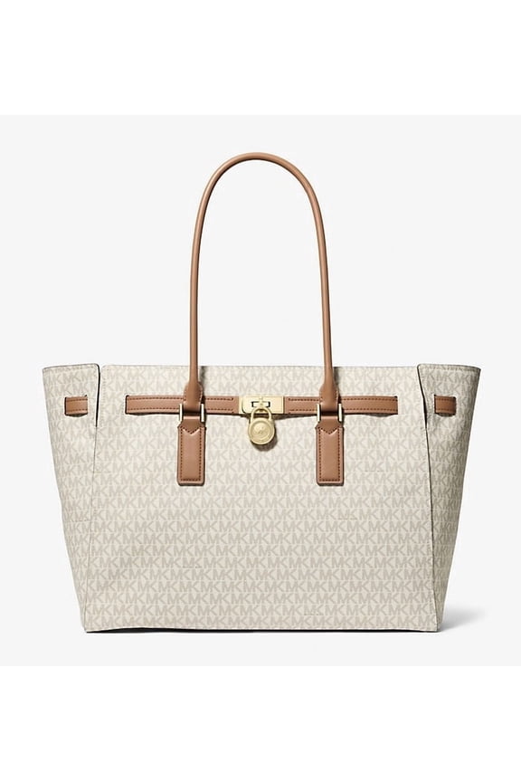 Womens Hamilton Moderne Large Signature Logo Tote Bag