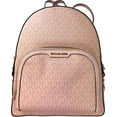 thumbnail image 1 of Michael Kors Womens Jaycee Logo Backpack 35S2G8TB7B-dkpwd (Dark Powder Blush) MK Signature, 1 of 5
