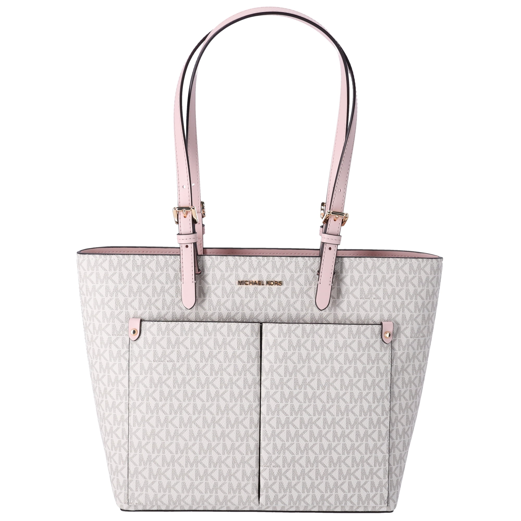 Michael Kors Leather MK Pattern Zip Fastening Slim Compact Michael Kors Leather MK Pattern Zip Fastening Slim Compact