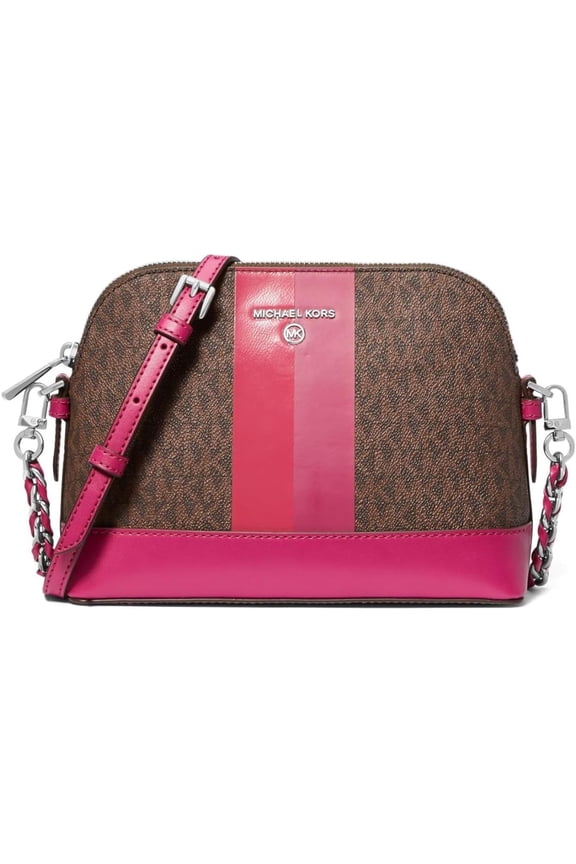 Womens Jet Set Charm Large Dome Crossbody Deep Fuchsia One Size 32H3ST9C7B-647