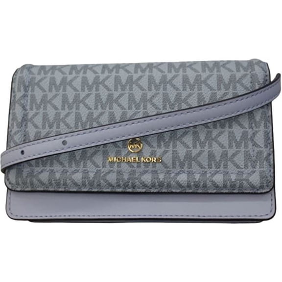 Michael Kors Womens Jet Set Charm Small Phone Crossbody Multi One Size 32H1GT9C5V-487 (PALE BLUE)