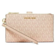Michael Kors Womens Jet Set Double Zip Wristlet One Size 32F1GJ6W4B-857 Ballet
