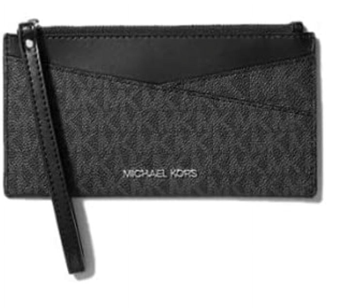 Michael Kors Jet Set Medium Saffiano Leather Wallet in Red