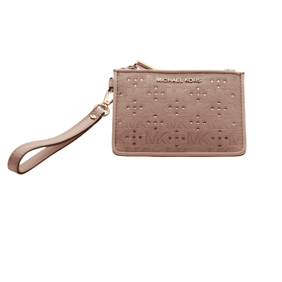 Michael Kors Womens Jet Set Small Coin Purse (Vanilla/cream) 34H3GJ6P1J-270