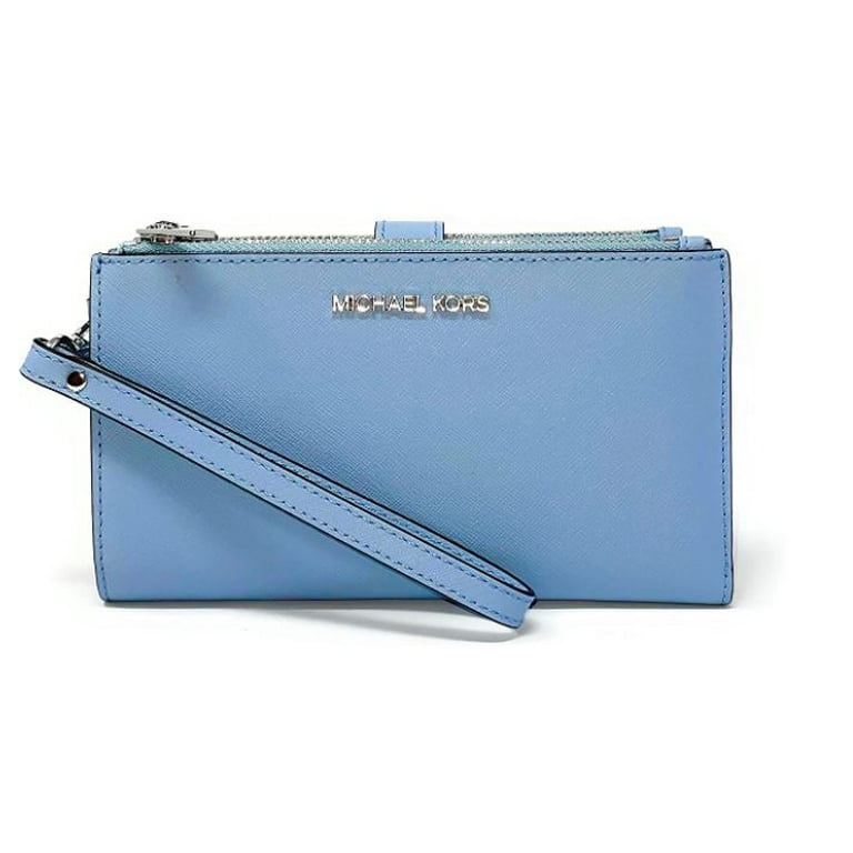 Michael kors fulton wallet blue discount