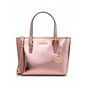 Michael Kors Womens Jet Set Travel Extra-Small Logo Top-Zip Tote Bag 35H3GTVT0M-primr