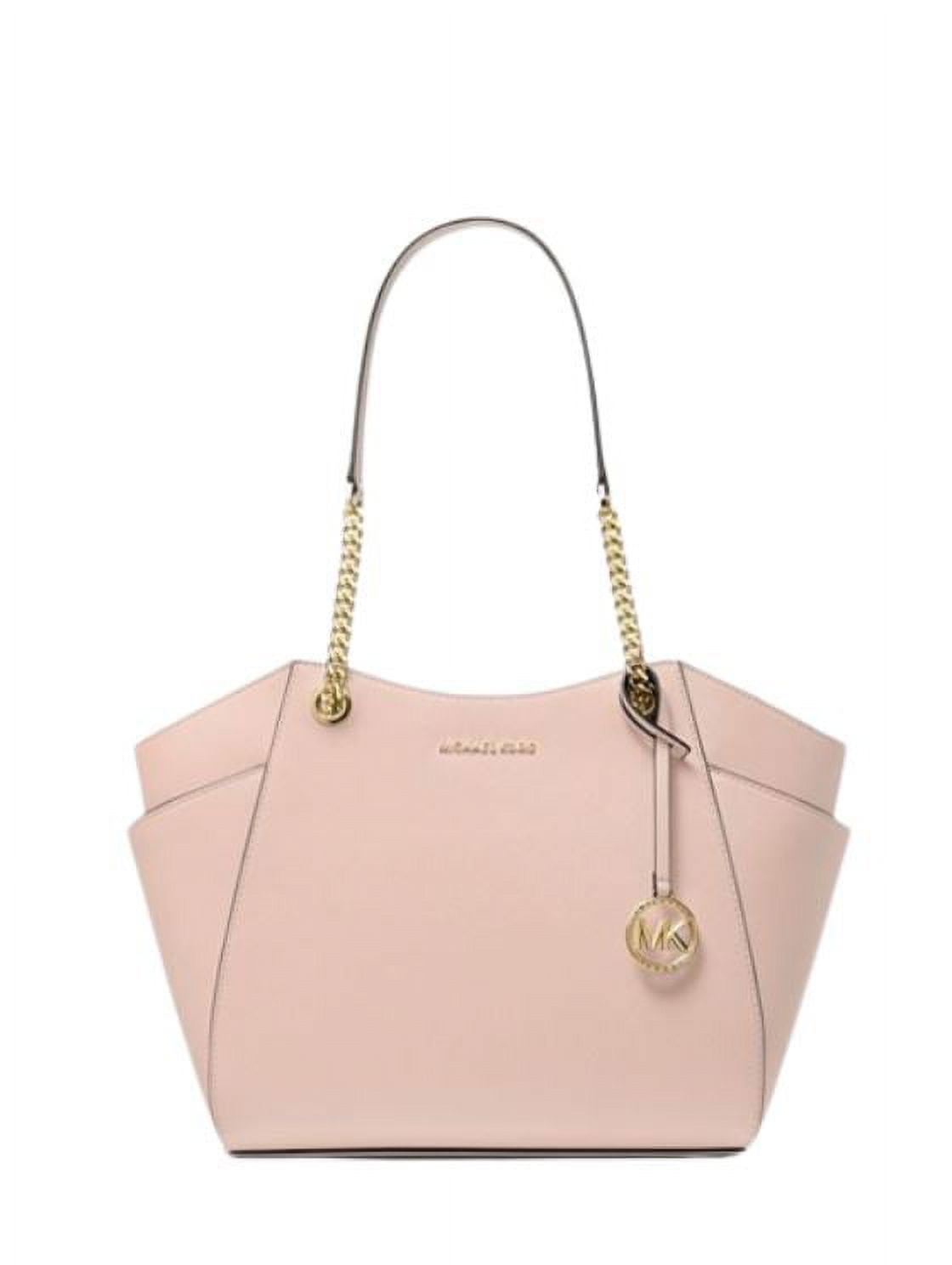 Michael Kors Aria Large Pebbled Soft Pink Leather Tote Handbag Purse New |  eBay