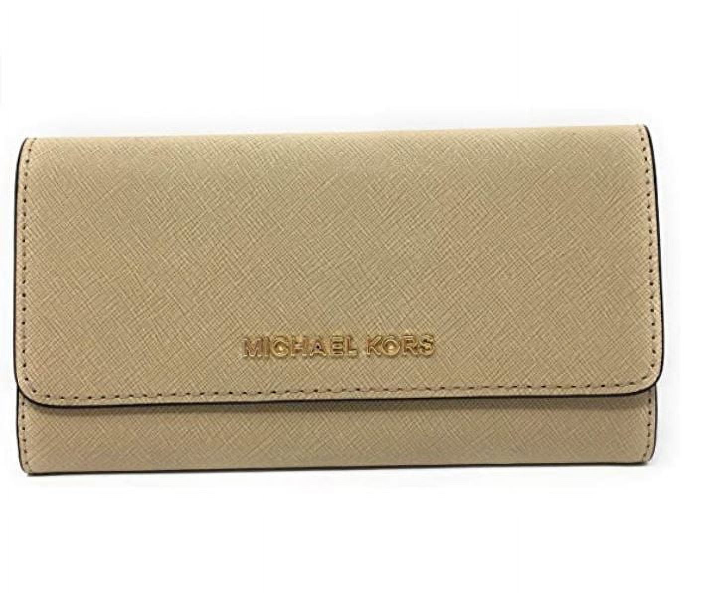 Michael Kors Women Lady PVC or Leather Trifold Clutch Credit Card Holder  Wallet