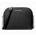 thumbnail image 1 of Michael Kors Womens Jet Set Travel Medium Saffiano Leather Dome Crossbody Bag 35T2STVC6T-001, 1 of 2