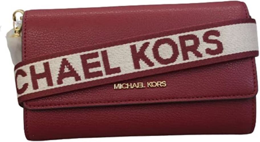 Michael Kors Womens Jet Set Travel Multifunction Phone Crossbody