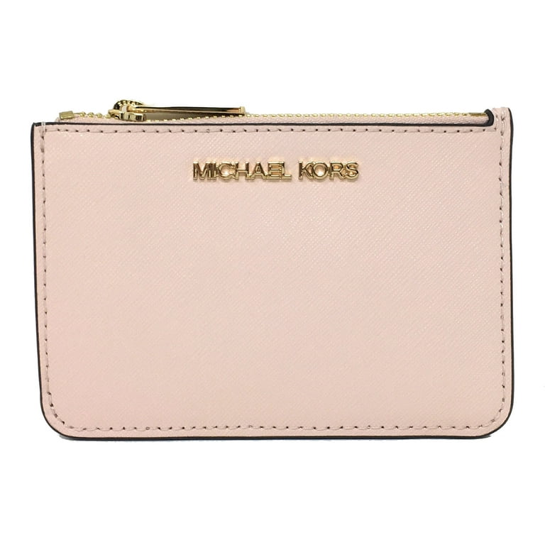 Michael Kors Jet Set Travel Small Top Zip Coin Pouch with ID Holder Brown -  $45 (42% Off Retail) - From Taylor
