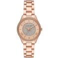 Michael Kors Lauryn Watch MK4736 Rose Gold Dial Stainless Steel