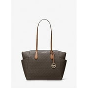 MICHAEL KORS Womens Marilyn Medium Signature Logo Tote Bag