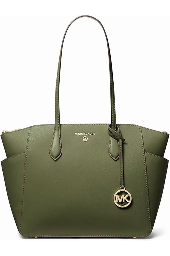 Womens Marilyn Medium Top Zip Tote, Smokey Olive, One Size