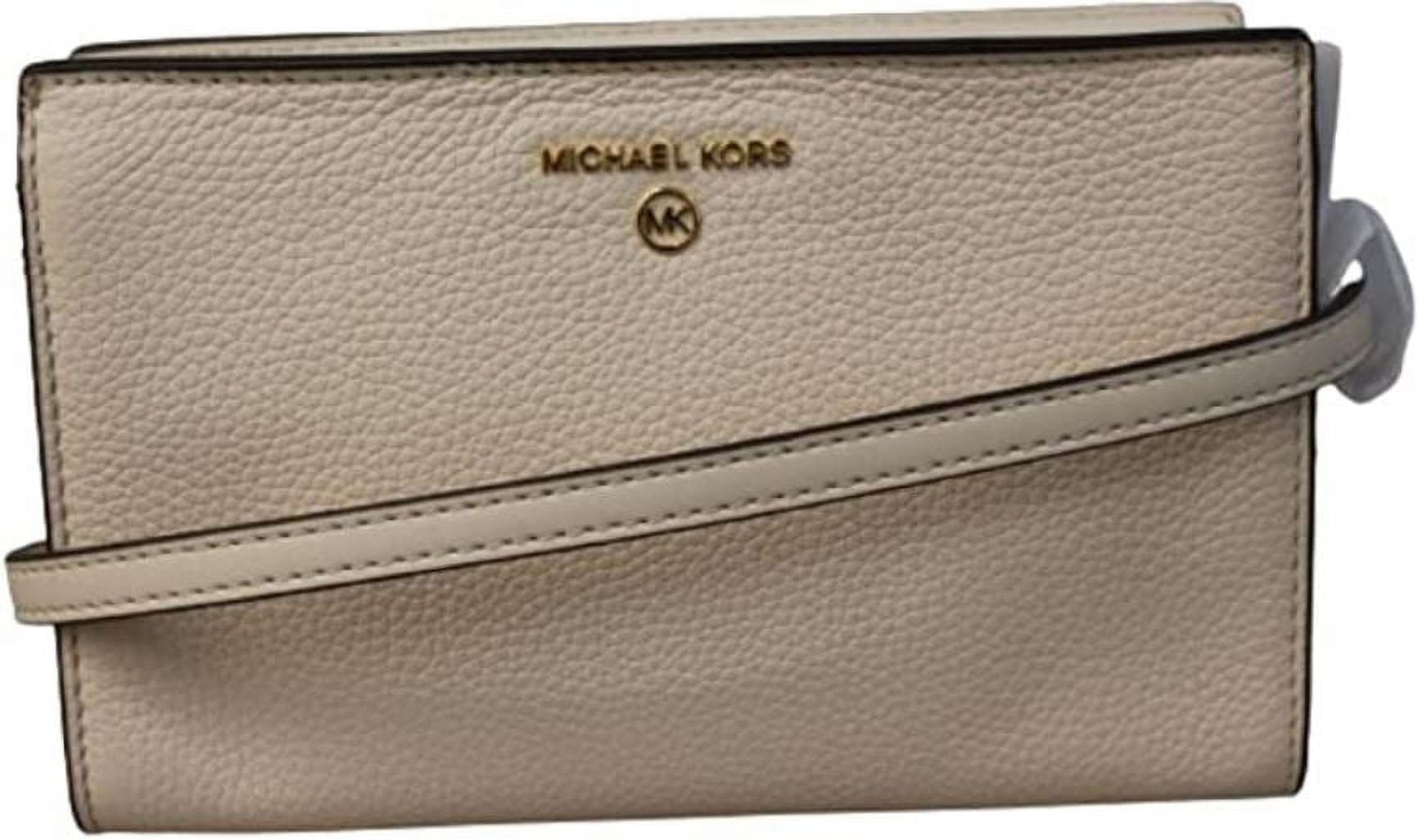 Michael Kors Emmy Saffiano Leather Medium Crossbody Bag (Luggage Saffiano)  35S9GTVC2L-230 - AllGlitters