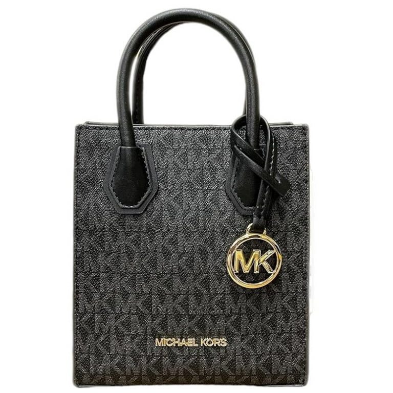 Michael Kors Mercer Extra-Small Logo and Leather Crossbody Bag In