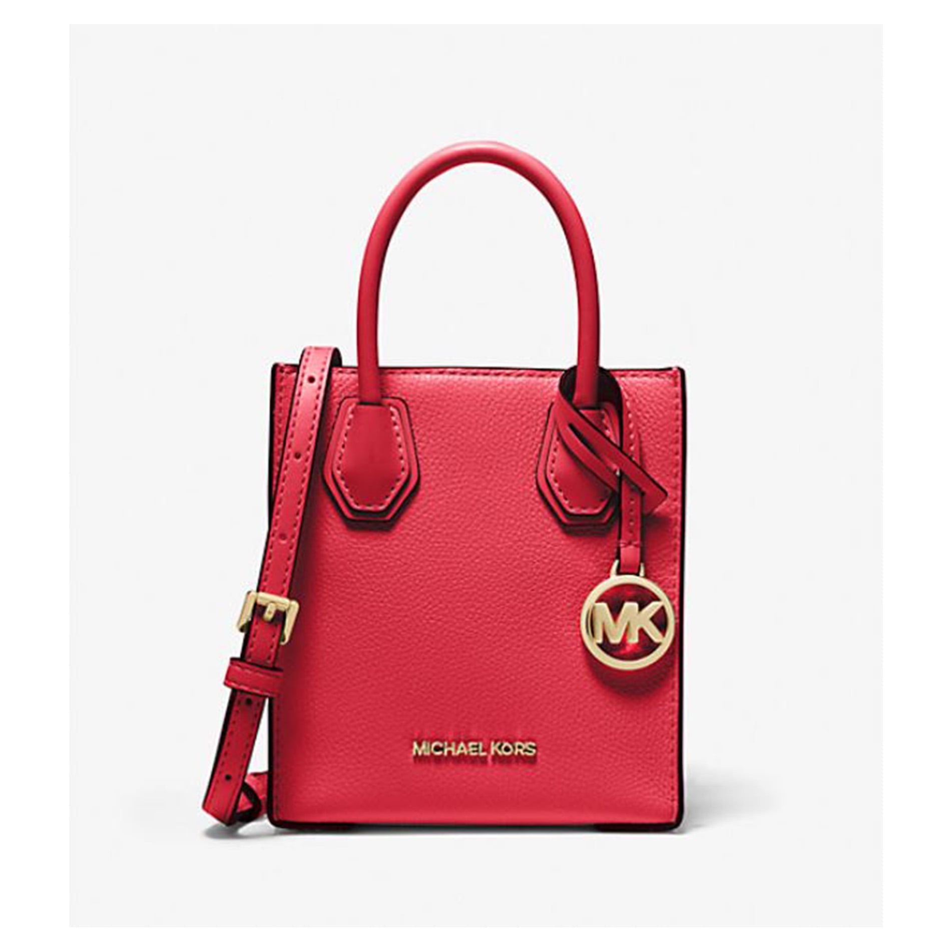 Michael Kors Women's Mercer Extra-Small Pebbled Leather Crossbody