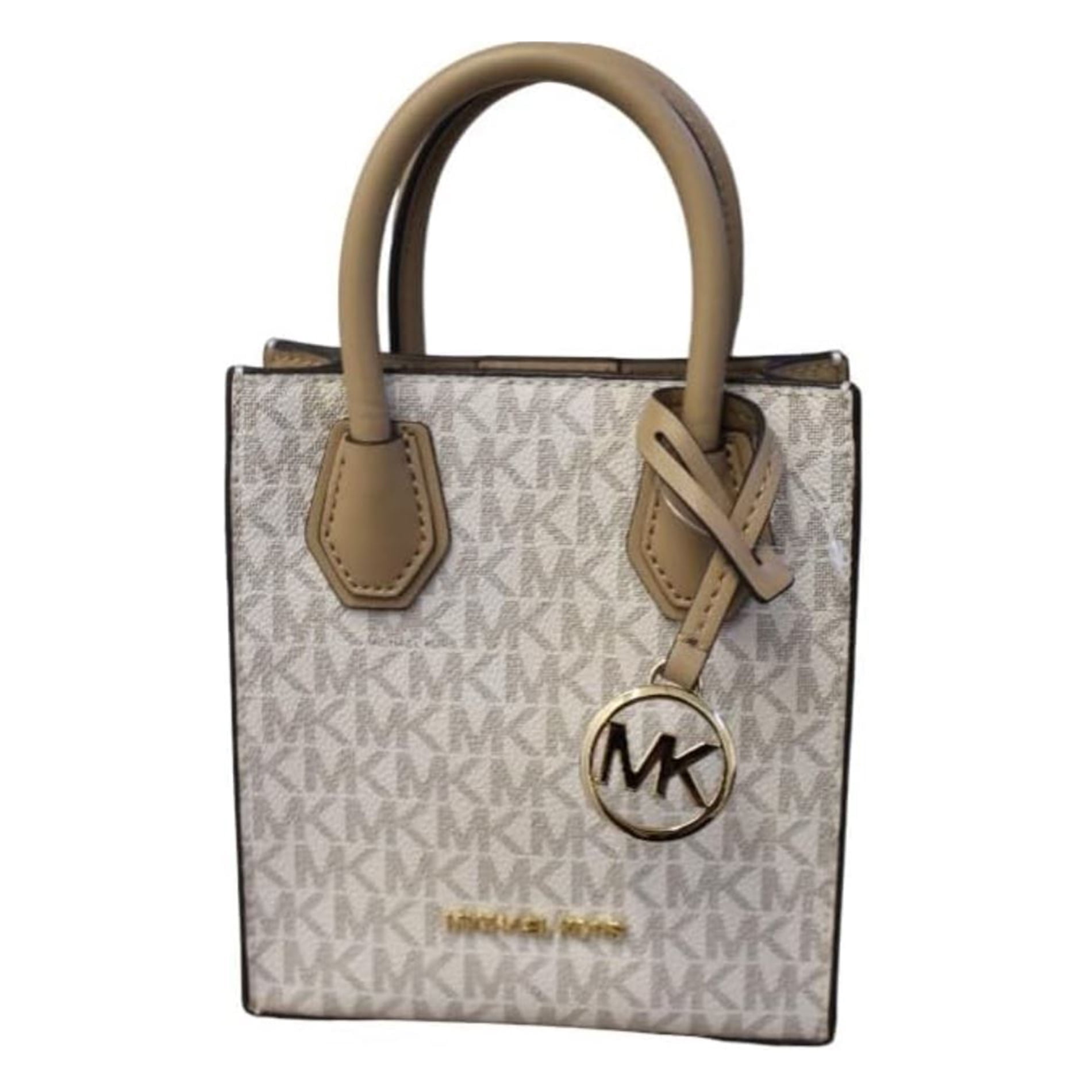 Michael Kors Womens Mercer Extra-Small Pebbled Leather Crossbody