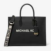 Michael Kors Womens Mirella Medium Pebbled Leather Tote Bag 35S4G7ZT2L-001