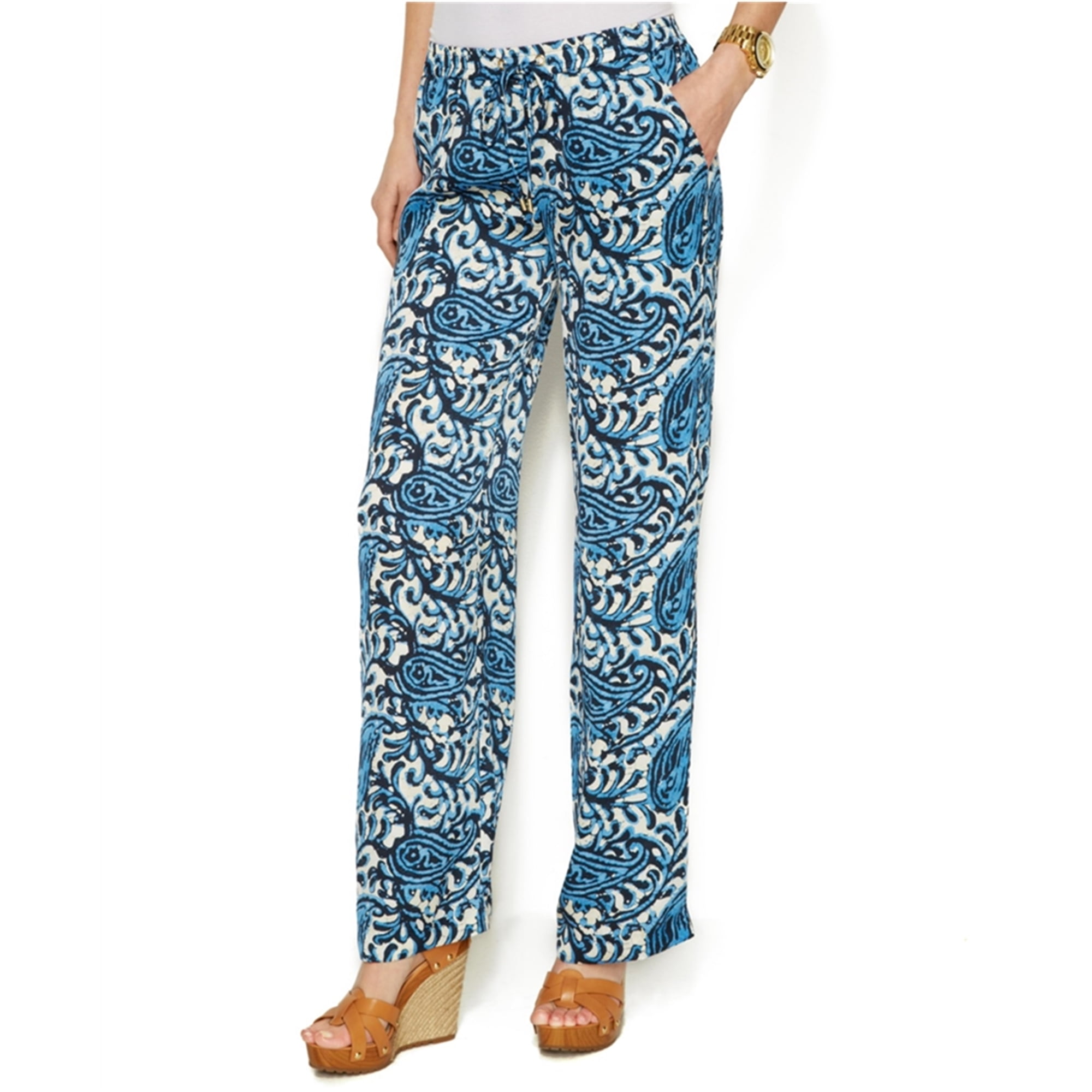 Michael kors cheap pants womens blue