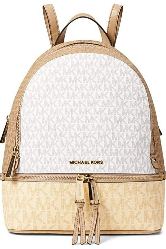 Womens Rhea Zip Medium Backpack Buttermilk Multi 30S0GEZB2V-798 One Size