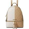 thumbnail image 1 of Michael Kors Womens Rhea Zip Medium Backpack Vanilla Multi 30S2Gezb8B-170 One Size, 1 of 5