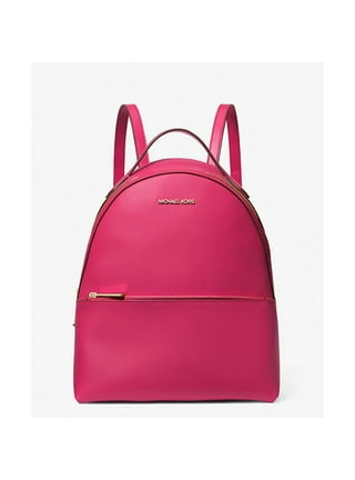 Michael kors pink backpack purse best sale