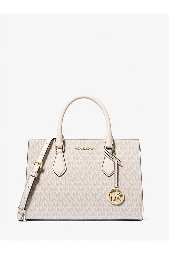 Womens Sheila Medium Logo Satchel 35S3G6HS2B-Lcream