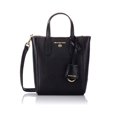 thumbnail image 1 of Michael Kors Womens Sinclair Extra-Small Pebbled Leather Crossbody Bag (Black), 1 of 7