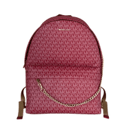 Michael Kors Womens Slater Large Signature Logo Backpack