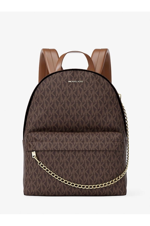 Womens Slater Medium Signature Logo Backpack