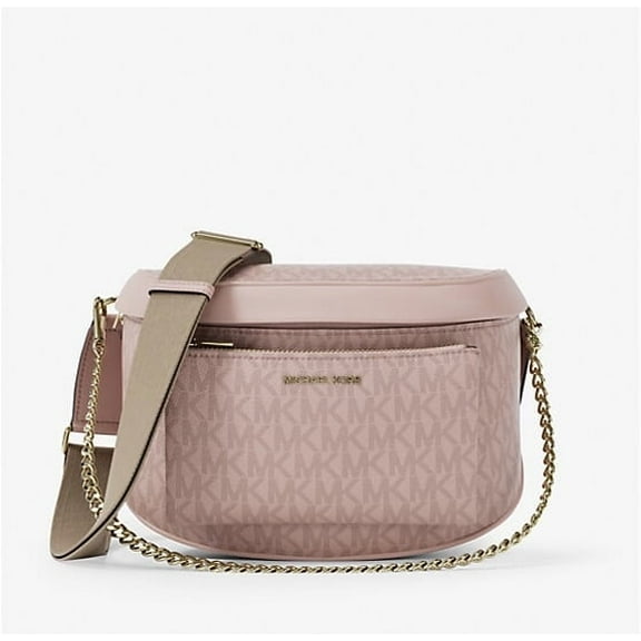 Michael Kors Womens Slater Medium Signature Logo Sling Pack