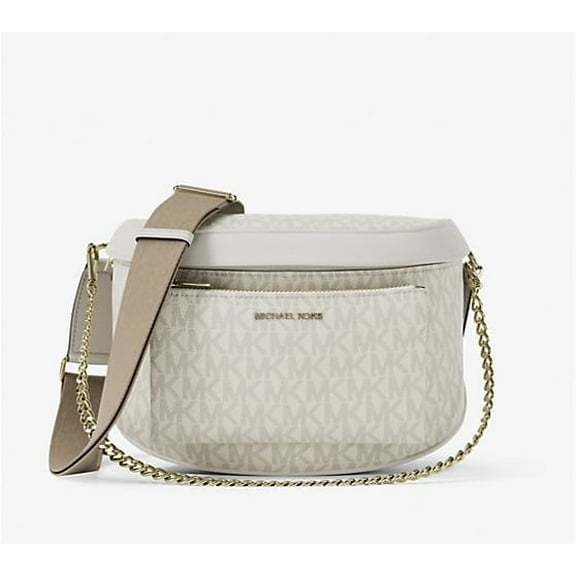 Michael Kors Womens Slater Medium Signature Logo Sling Pack