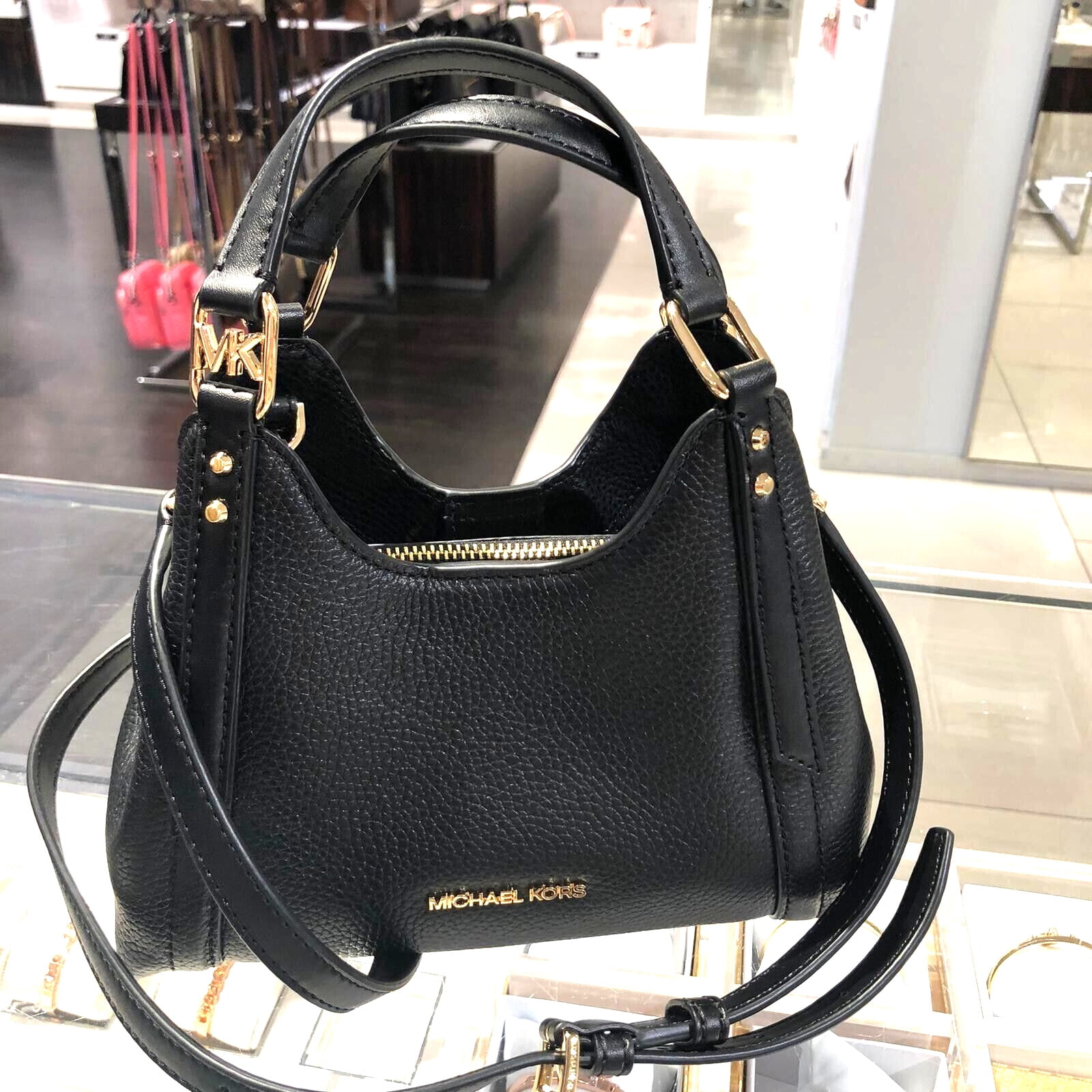 Michael Kors Womens Small Crossbody Handbag Bag Purse Shoulder Satchel