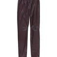 thumbnail image 1 of Michael Kors Womens Solid Casual Leggings, Purple, X-Small, 1 of 2