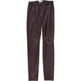 thumbnail image 1 of Michael Kors Womens Solid Casual Leggings, Purple, X-Small, 1 of 2