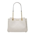 thumbnail image 1 of Michael Kors Womens Teagan Large Logo Shoulder Bag 35S0GXZS7B-Pwdbl (Powder Blush Multi), 1 of 4