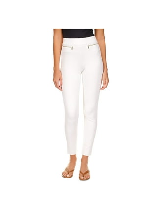 フィットネスボトムス MICHAEL KORS Women Straight Pants MF230DY3X6 251 White Michael Kors Shop Womens Pants | White - Walmart.com