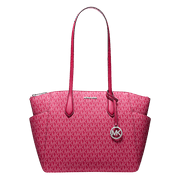 MICHAEL KORS Womens Marilyn Medium Signature Logo Tote Bag