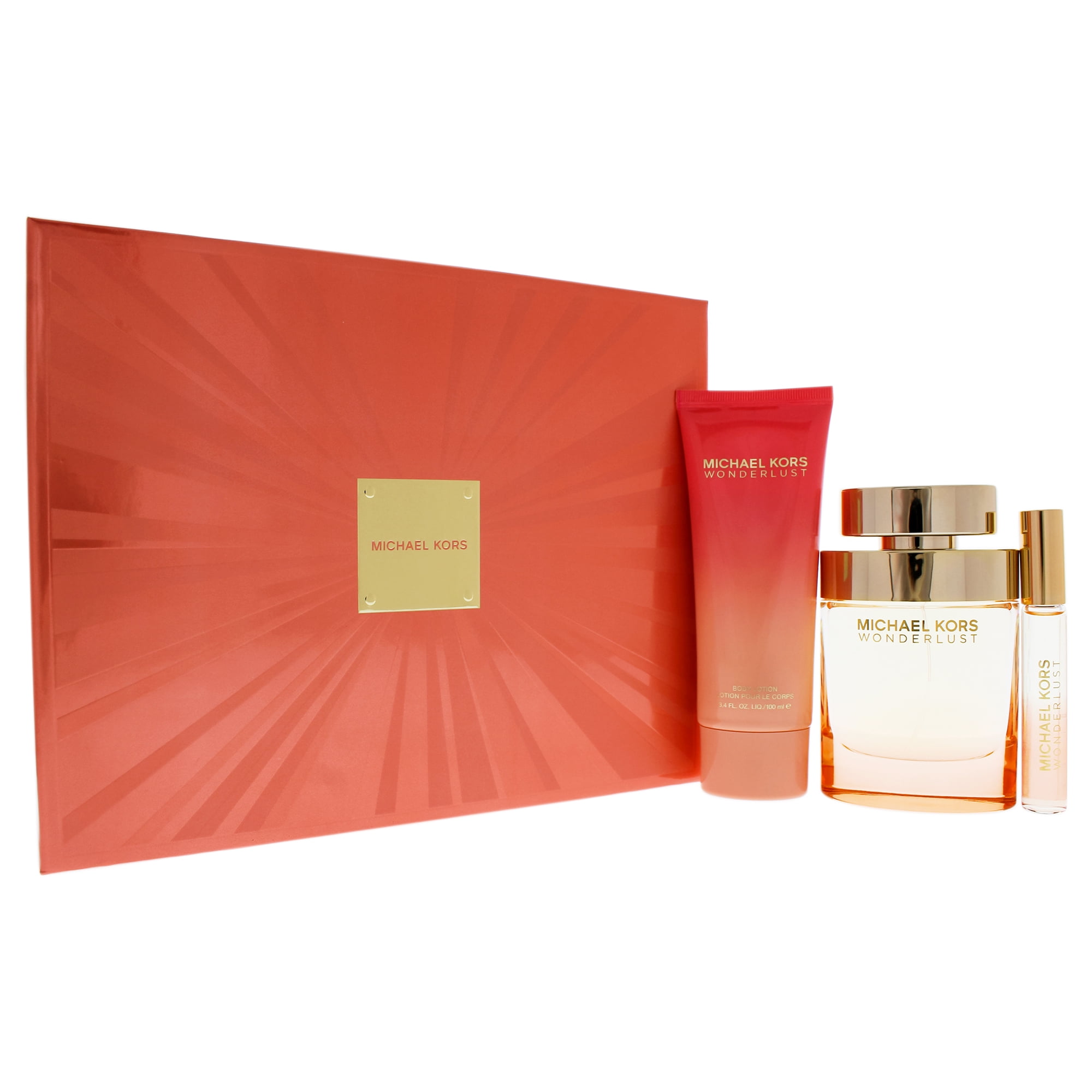 Amazoncom  Michael Kors Wonderlust 2 Piece Gift Set  Eau de Parfum Spray  and Body Lotion  Beauty  Personal Care