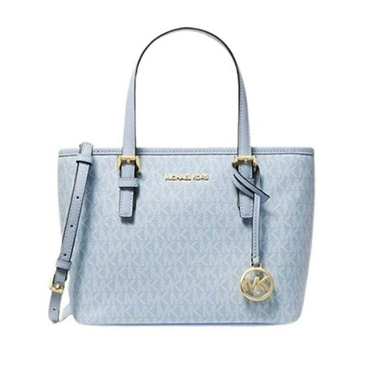 Tory Burch Women's Leather Tote Bag Baby Blue Size XS - Shop