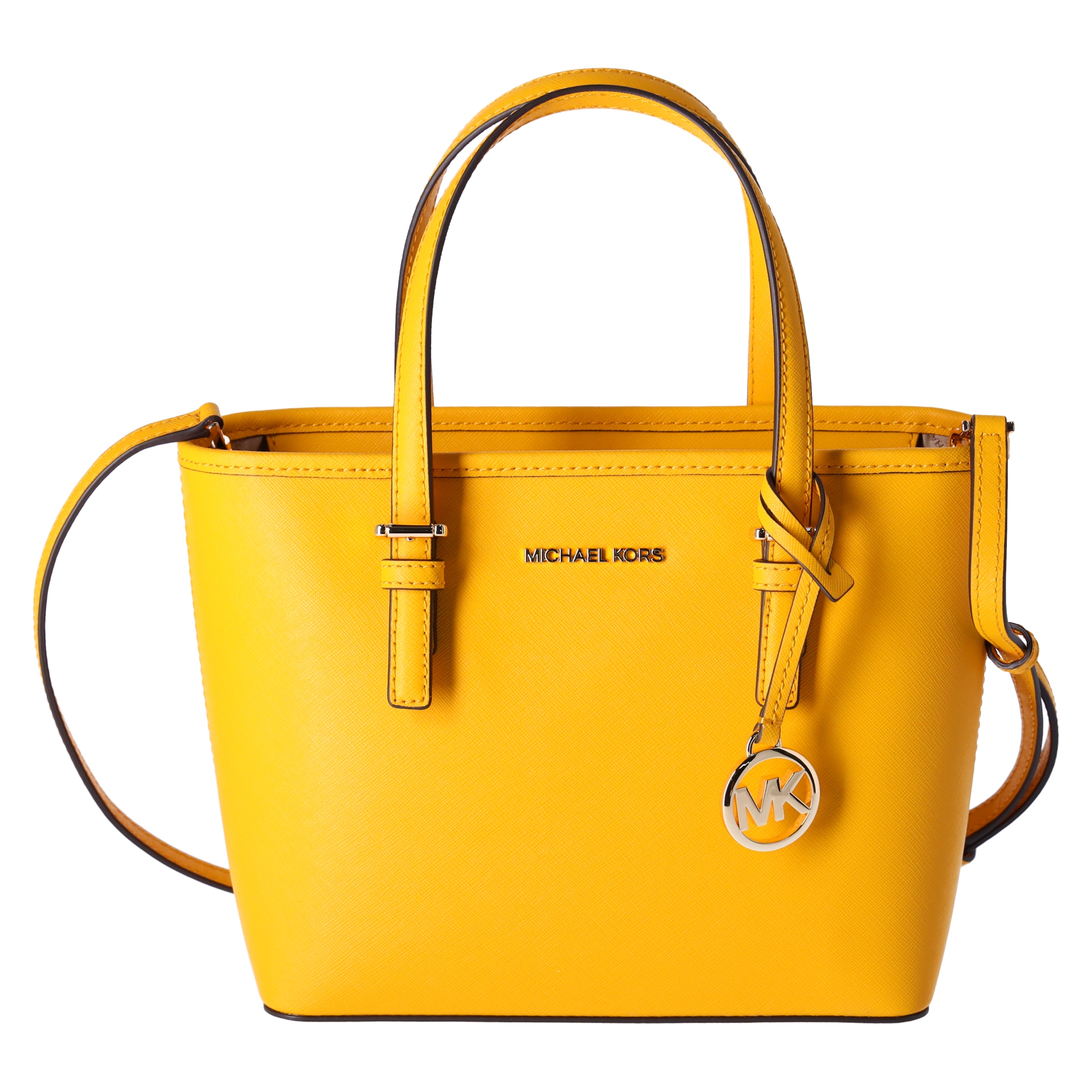 Michael Kors XS Extra Small Leather Carryall Tote Crossbody Bag Handbag Purse