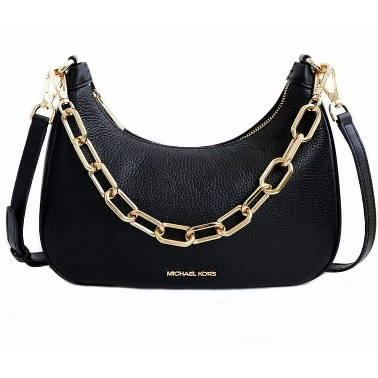 【美品】MICHAEL KORS ブラックチェーンバッグ 美品 マイケルコース ショルダーバッグ 斜め掛け チェーン