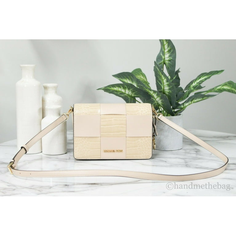 SALE【美品】MICHAEL KORS トートバッグ MICHAEL KORS MK Signature Beige Jacquard Medium Purse Tote