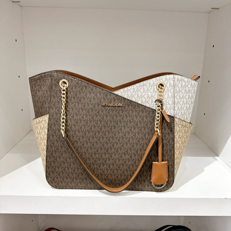 Michael Kors by Michael Kors Women's Faux Leather Chained Tote